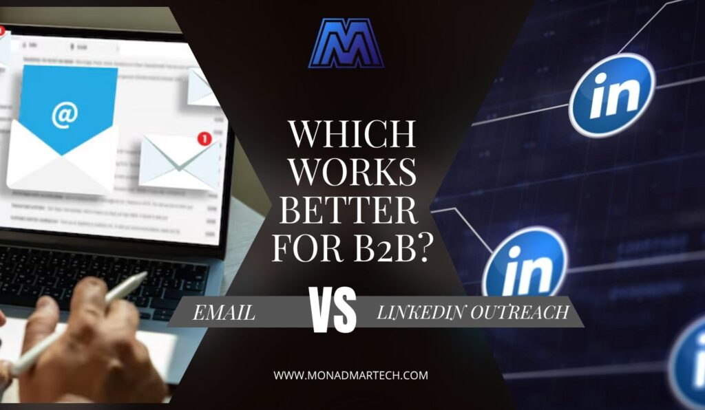 Email vs LinkedIn outreach for B2B in 2026—discover which channel works better, when to use each, and how AI-driven intent improves conversions.