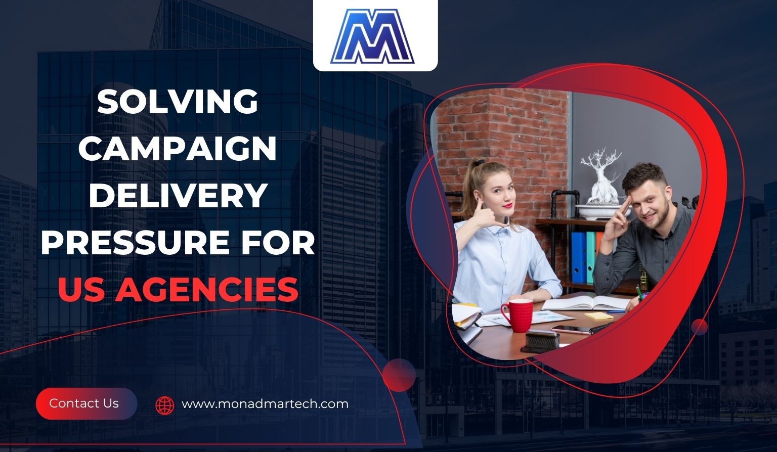 ICP-aligned lead generation services for US agencies. Monad MarTech improves lead quality, controls CPL, and solves campaign delivery pressure at scale.